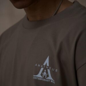 Olive green underground oversize T-shirt Helios Tee